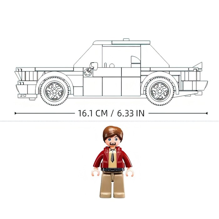 Конструктор машина Sluban Модельки, 277 деталей, 6+ Конструктор машина Sluban Модельки, 277 деталей, 6+