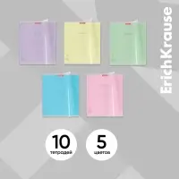 Тетрадь 18 листов в линейку, ErichKrause «Классика CoverPrо», МИКС Тетрадь 18 листов в линейку, ErichKrause «Классика CoverPrо», МИКС