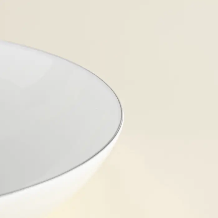 Тарелки глубокие SL Home &laquo;Каскарон&raquo;, 700 мл, d=20 см, набор 2 шт., костяной фарфор, белые