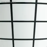 Кашпо для цветов «Черно-белая клетка», 0,8 л, 11 х 12 см Кашпо для цветов «Черно-белая клетка», 0,8 л, 11 х 12 см