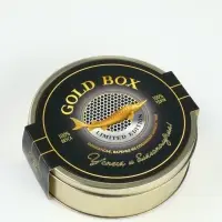 Подарочный набор в железной банке «Черная икра» : чай 50 г., монпансье 100 г., варенье 30 гр., открытка Подарочный набор в железной банке «Черная икра» : чай 50 г., монпансье 100 г., варенье 30 гр., открытка