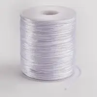 Шнур нейлоновый на бобине d=2 мм, L=100 м, белый