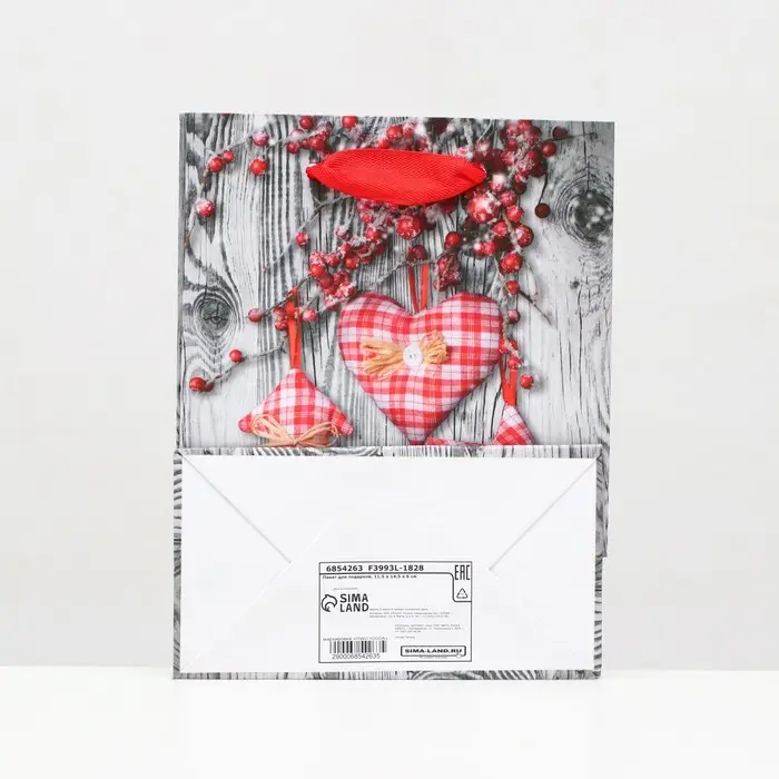 Пакет ламинированный «Праздничные забавы» 11.5×14.5×6 см