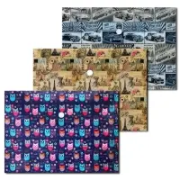 Папка-конверт на кнопке, А5, 180 мкм, МИКС Папка-конверт на кнопке, А5, 180 мкм, МИКС