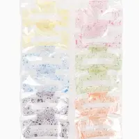 Крабик для волос &laquo;Мадлен&raquo;, прямой, 9 см, МИКС