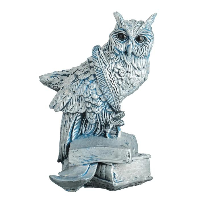 Копилка Копилка "Сова с пером" серебро, 45см