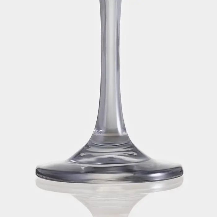 Бокал для вина, 400 мл, 8.5&times;22 см, стекло, серый