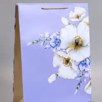 Пакет подарочный ламинированный &laquo;Счастье&raquo;, 33&times;42.5&times;10 см
