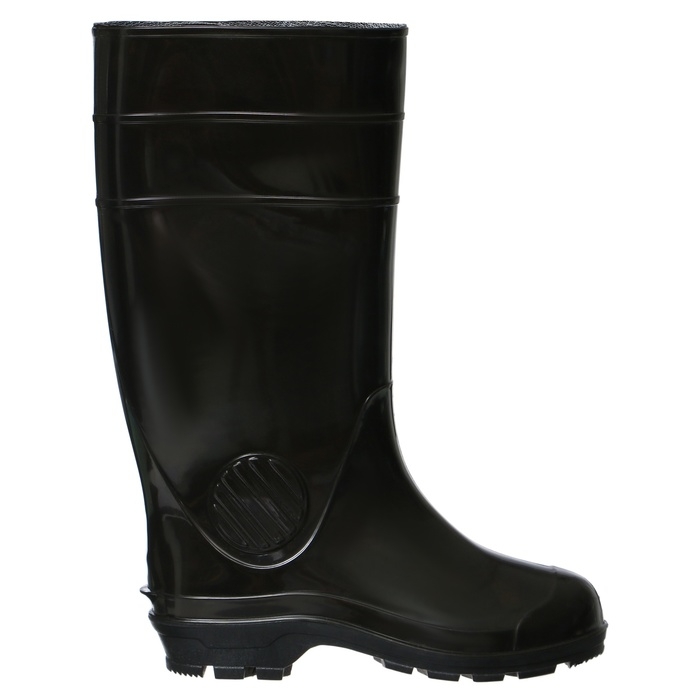 Сапоги мужские С-25У, ПВХ, утепленные, черные, размер 44 Сапоги мужские С-25У, ПВХ, утепленные, черные, размер 44