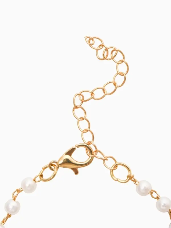 Набор детских браслетов 4 шт.  "Выбражулька" тренд, бисер, бабочка, цветные