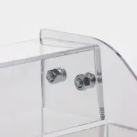 Подставка под лаки 2 этажа, 31&times;9&times;7.5 см, оргстекло 2 мм