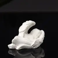 Набор фигурок на подставке &laquo;Ангелы&raquo;, 5 шт., гипс, 23.5&times;13&times;12 см, белый