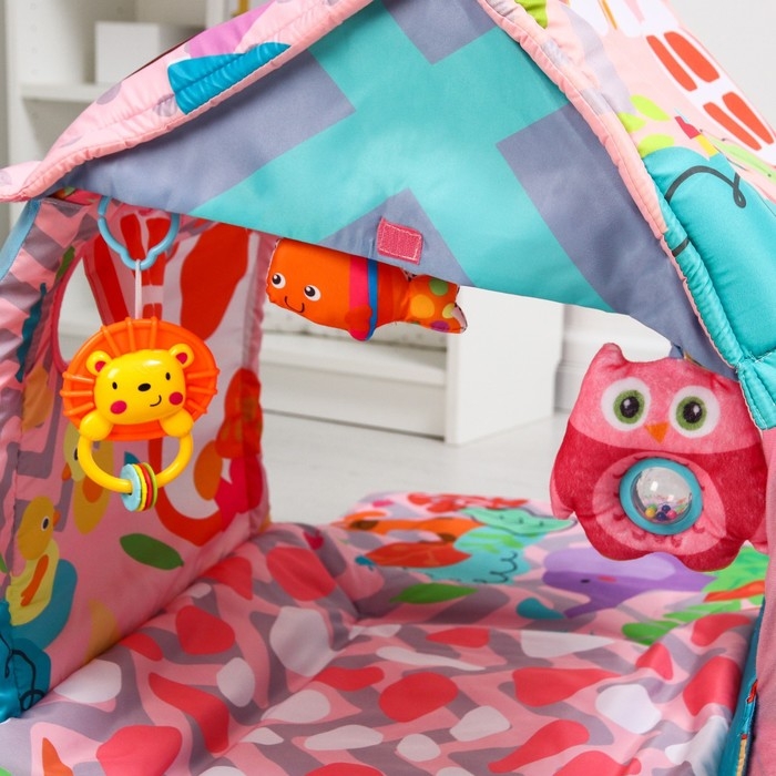 Развивающий коврик «Тропинка к дому», с дугами, 73х73х0,5 Развивающий коврик «Тропинка к дому», с дугами, 73х73х0,5