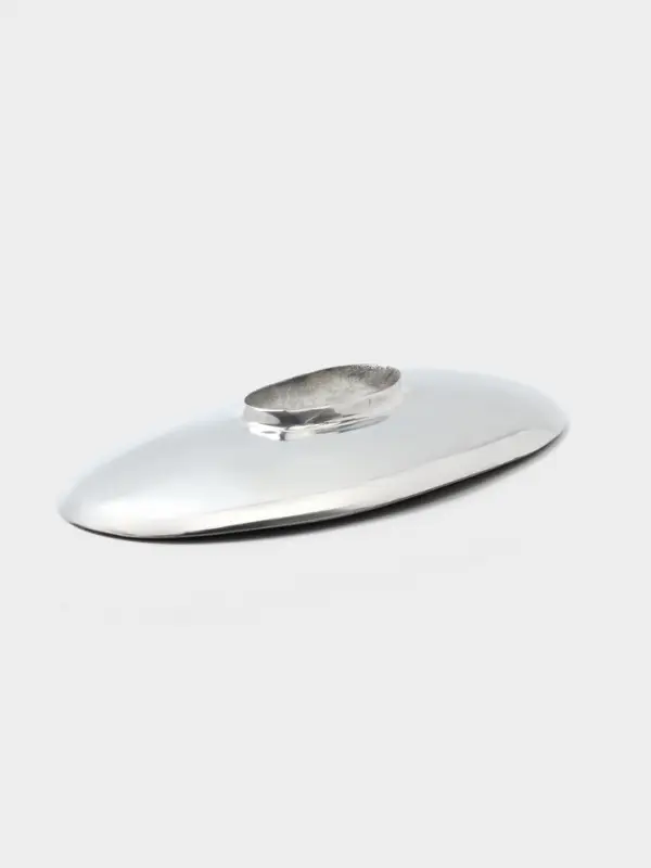 Блюдо, 33&times;8&times;4.2 см, алюминий, бордовое