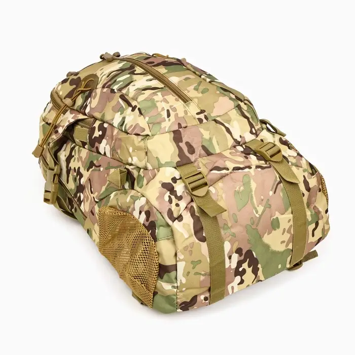 Рюкзак тактический туристический Storm tactic, 30 л, с карманами, расцветка мультикам, бежевый