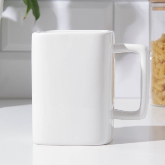 Кружка керамическая «Решу любой вопрос», 500 мл, цвет белый Кружка керамическая «Решу любой вопрос», 500 мл, цвет белый