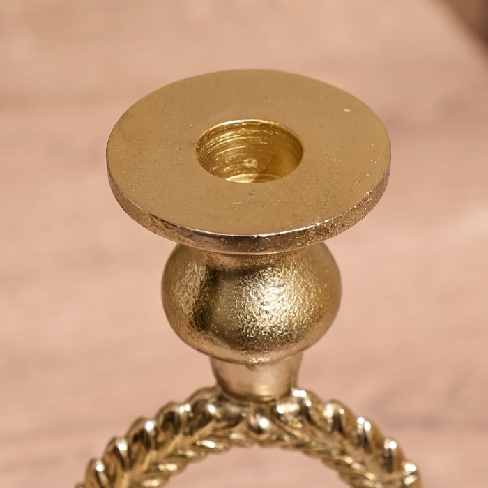 Подсвечник  Подсвечник "Венец" 20 см, алюминий