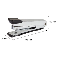 Степлер Attache MOMENT (№10) до 10 лист. черный антистеп