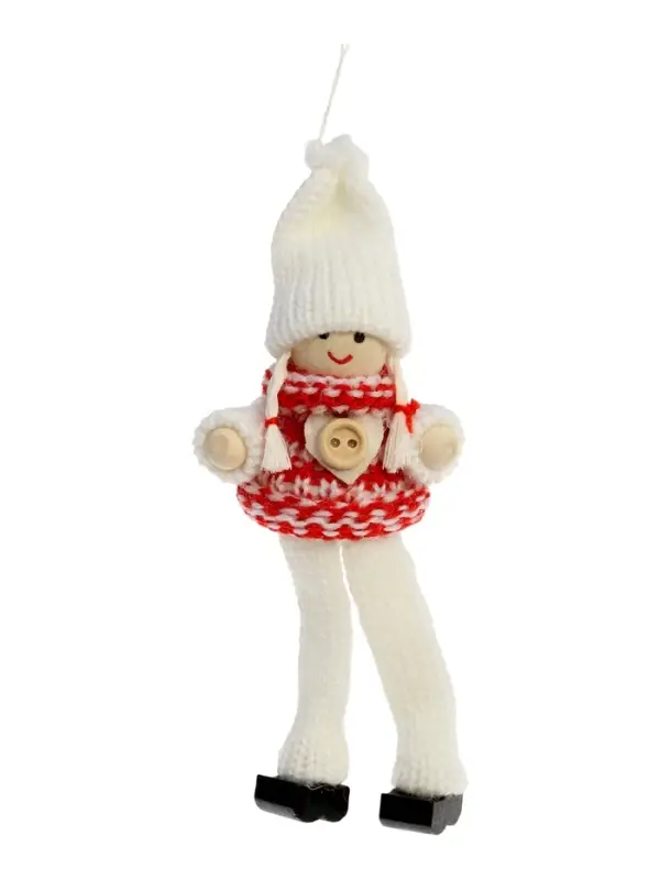 Елочная игрушка &laquo;Зимние куколки&raquo;, МИКС