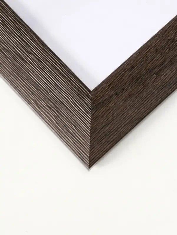 Фоторамка для фото 40х60 см "Luxe Elegance" пластик, коричневый, (пластик экран)