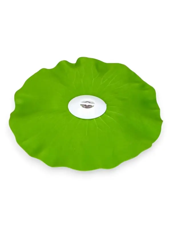 Садовый светильник для водоемов 28 х 28 х 9 см на солнечной бат-е Садовый светильник для водоемов 28 х 28 х 9 см на солнечной бат-е "Лотос" лиловый N009