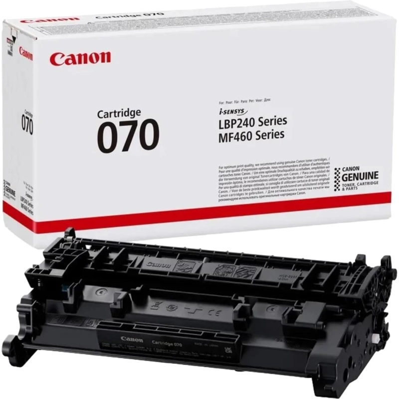 Картридж лазерный CANON 070 BK черный  3000 стр