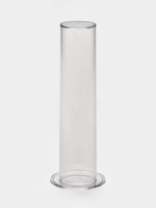 Подставка для резинок и бижутерии &laquo;Тубус&raquo;, 8&times;8&times;24 см, прозрачная