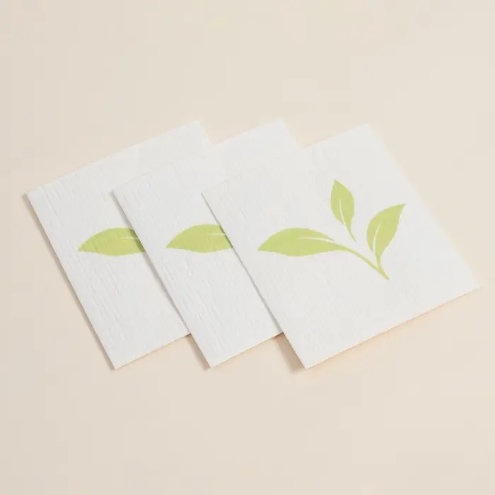 Салфетки для уборки универсальные SL Home, из целлюлозы и хлопка, 3 шт., 17&times;19 см, серые