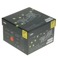 Гирлянда &laquo;Бахрома&raquo; 3&times;0.6 м, IP44, УМС, тёмная нить, 160 LED, свечение красное, 220 В