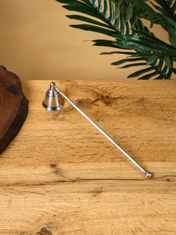 Гаситель для свечей «Фея», 25 см, латунь