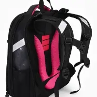 Рюкзак школьный для девочки &laquo;Котёнок&raquo;, Stavia, эргономичная спинка, 30&times;16&times;38 см, чёрный