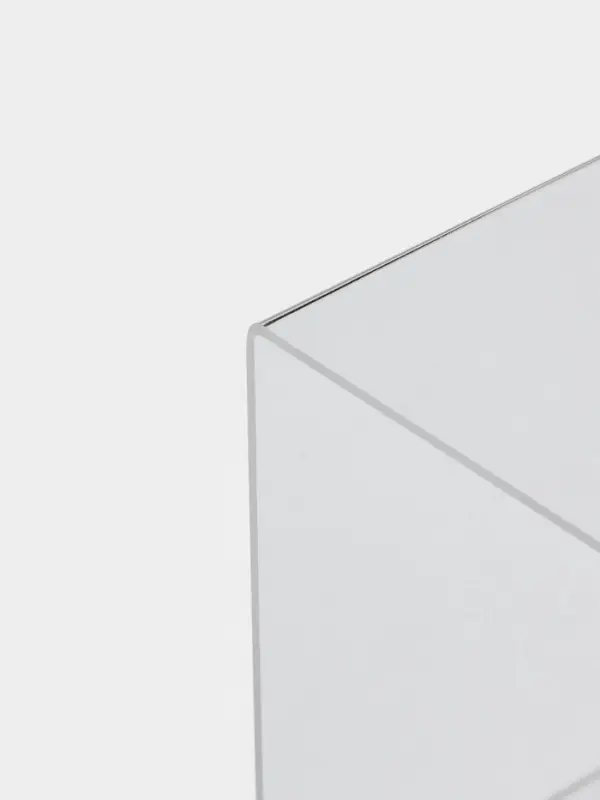 Подставка ступенька одинарная, 12&times;13&times;10 см, оргстекло 2 мм