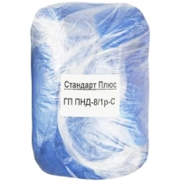 Бахилы н/с, п/э 2х слойн.текстур. 3,5г б-син.ПНД-8/8/1р-Б-С, 50пар/уп