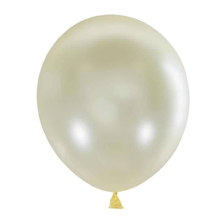 Шары латексные 12" &laquo;Ассорти&raquo;, металлик и перламутр, набор 10 шт., цвета МИКС