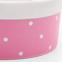 Миска Princess, 400 мл, 13&times;5.5 см, керамика, розовая