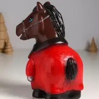 Копилка для денег &laquo;Конь в пальто&raquo;, гипс, 22.5&times;18&times;13 см, коричневый