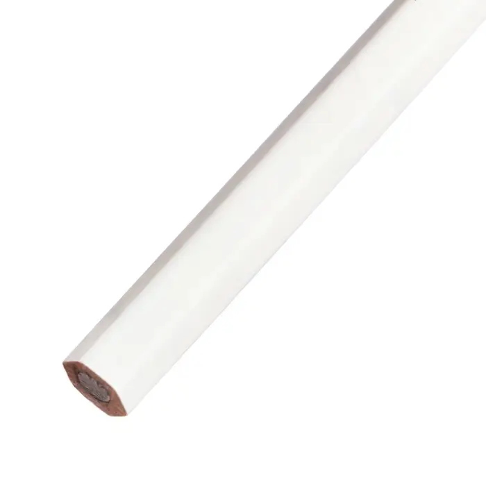 Карандаш угольный чёрный 8 В, корпус белый Карандаш угольный чёрный 8 В, корпус белый