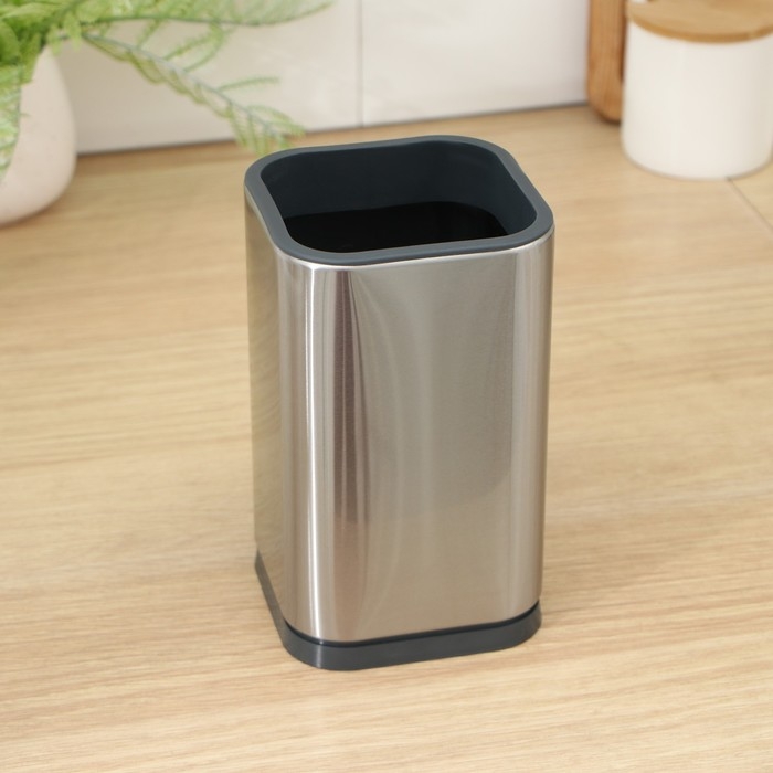 Подставка для кухонных принадлежностей Magistro «Металлик», 16,8×10 см Подставка для кухонных принадлежностей Magistro «Металлик», 16,8×10 см