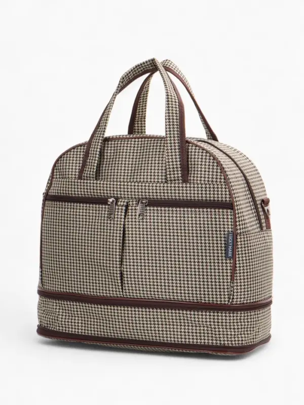 Сумка дор 2461, 40*20,5*29/37, отд на молнии, с увел, 3 н/карман, дл ремень, беж/кор Сумка дор 2461, 40*20,5*29/37, отд на молнии, с увел, 3 н/карман, дл ремень, беж/кор