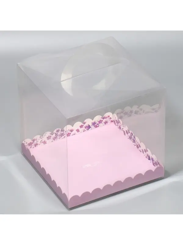 Коробка кондитерская, сундук, упаковка, &laquo;С любовью для тебя&raquo;, 20&times;20&times;20 см