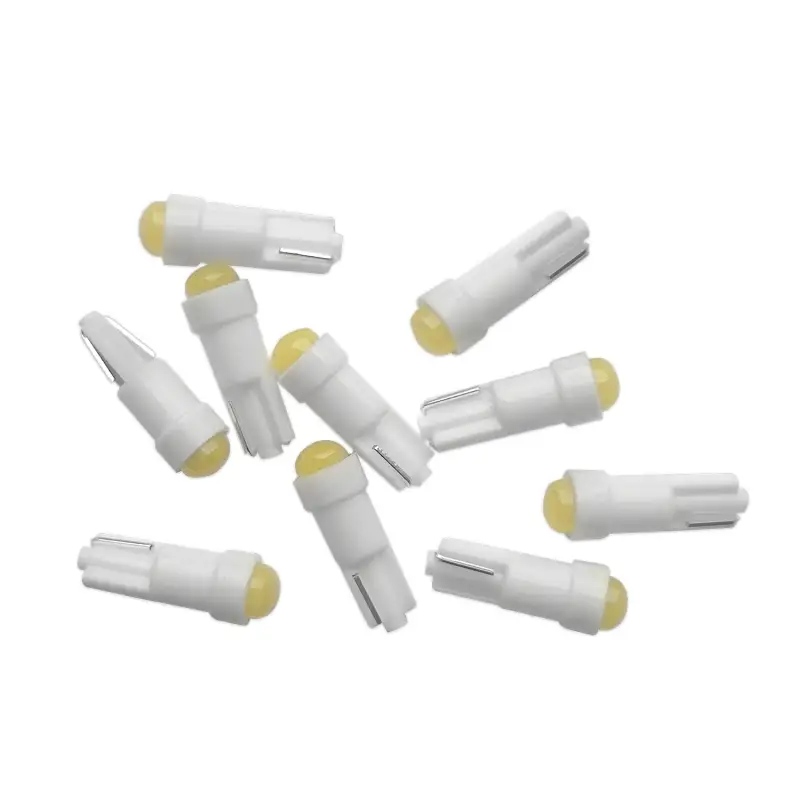 T005 T5/белый/ (W2*4,6d) 1 LED 5mm,10 шт.