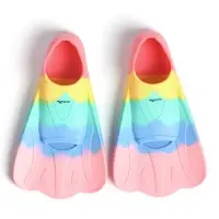 Ласты для плавания ONLYTOP, р. 30-32, цвет радужный