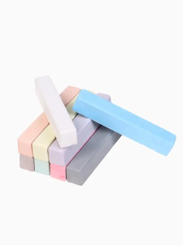 Мелки цветные школьные набор 3 шт. по 9 мелков &laquo;Смешарики&raquo;, прямоугольные