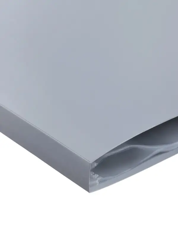 Папка с 20 вкладышами А4, 500 мкм, Calligrata, текстура &laquo;песок&raquo;, серая