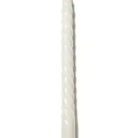 Свеча витая, 2.2&times;25 см, лакированная белая