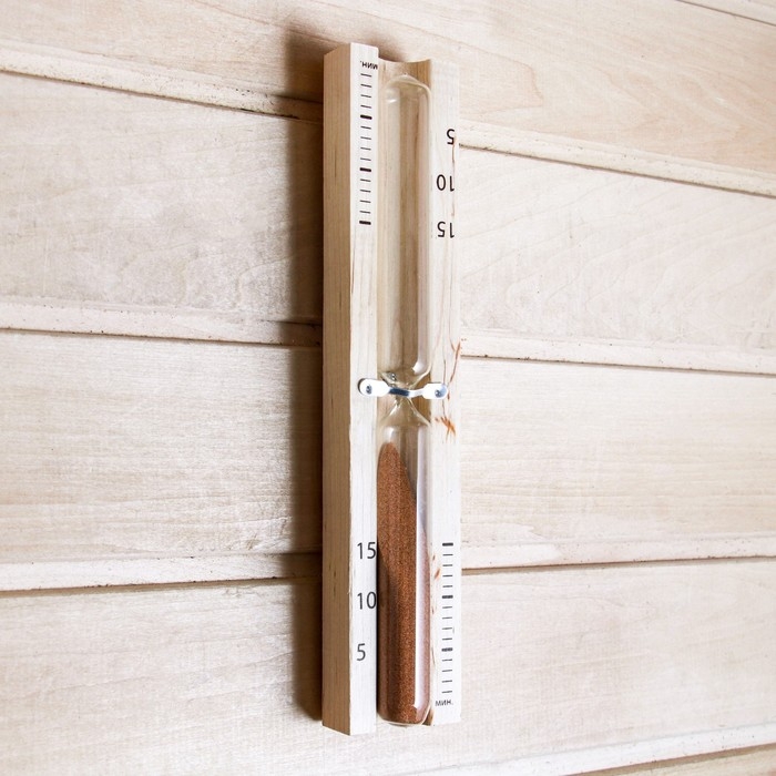 Часы песочные для бани и сауны ЧПС-1Г (15 мин) в картонной коробке Часы песочные для бани и сауны ЧПС-1Г (15 мин) в картонной коробке