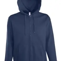 Толстовка мужская на молнии с капюшоном Seven Men, темно-синяя, размер S