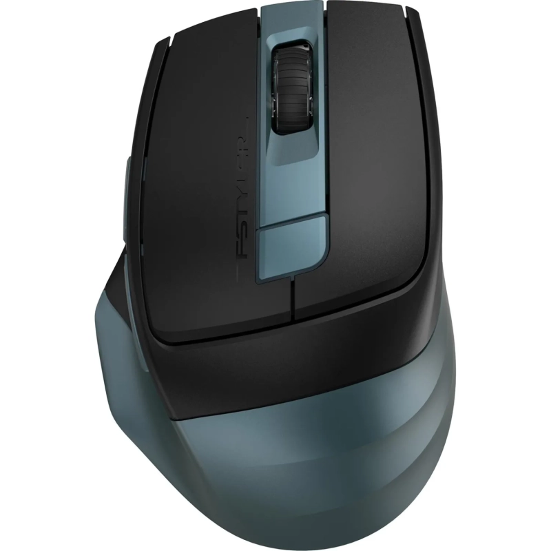 Мышь компьютерная A4Tech Fstyler FB35C зел/черн оптич(2400dpi) WLS(6but)