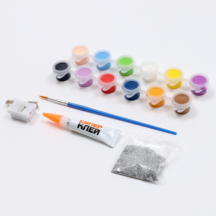 Часы своими руками. Часы - расскраска под роспись «Космос», новогодний набор для творчества Часы своими руками. Часы - расскраска под роспись «Космос», новогодний набор для творчества