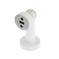 Упор дверной LOCKLAND, магнитный, цвет белый